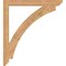 Ekena Millwork Thorton Slat Smooth Bracket, Western Red Cedar, 3 1/2"W x 38"D x 42"H BKT04X38X42THR06SWR - alternate 3